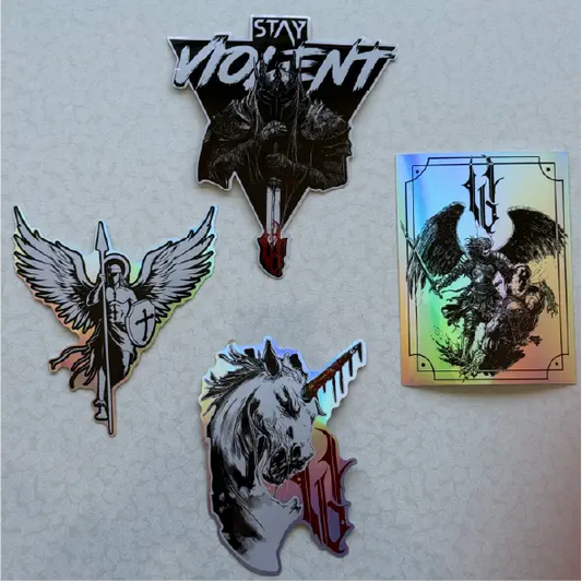 Lot de stickers - Archange