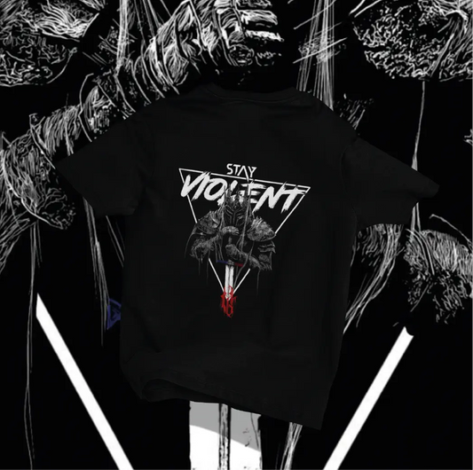 T-shirt Oversize - Stay Violent