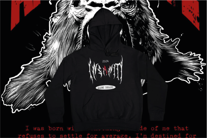 Sweat à capuche - Insanity Gorilla